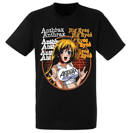 Anthrax Anthems Big Eyes T-shirt T-shirt