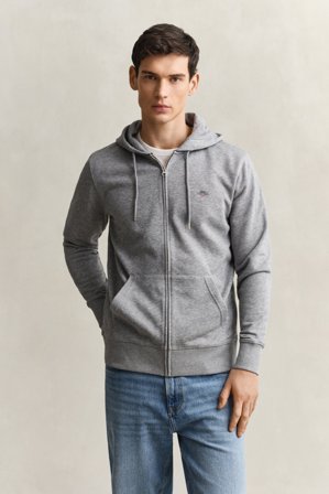 GANT Herren Sweatjacke (M) Grau