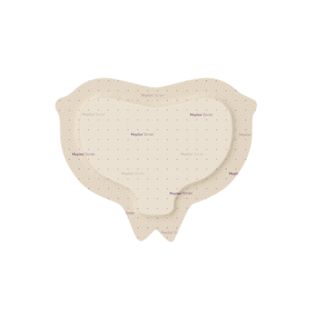 Mepilex Border Sacrum bandasje 16x20 cm 5 stk