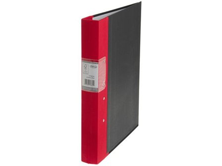 Actual Gaffelpärm40mm röd - Lyreco - Kontorsmaterial - Pärmar och register - Träryggspärmar - A4