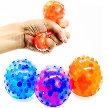 Sæt med 3 anti-stressbolde til børn og voksne: Bedste cal