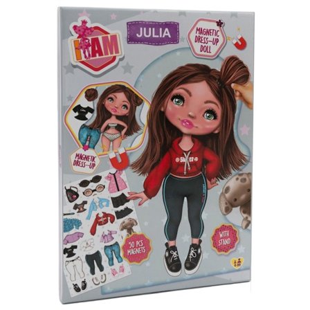 I am Magnetic Dress up Doll - Tinka