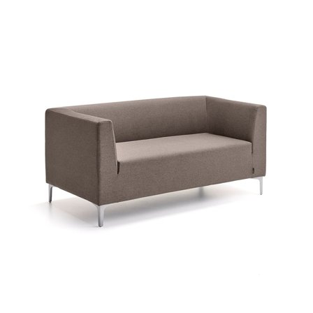 2-seater sofa CASUAL, fabric ETNA, light brown