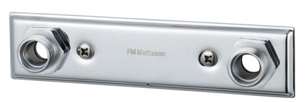 FM Mattsson 1421-2150 Blandarfäste 150 c/c, krom Ø15 mm, Badrum