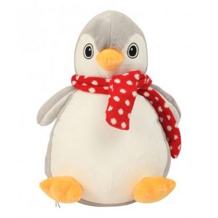 Mumbles Zippie Penguin Soft Toy One Size Grå/vit