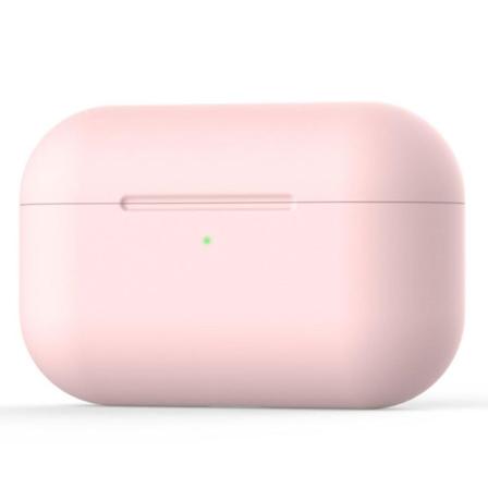 AirPods Pron kestävä silikonikotelo - Vaalea Pinkki Pink