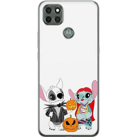 Motorola Moto G9 Power Genomskinligt Skal Stitch familjen adda