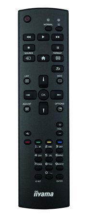 iiyama ProLite LH6552UHS-B1 65" Klasse (64.5" synlig) LED-bakgrunnsbelyst LCD-skjerm - 4K - for digital signering