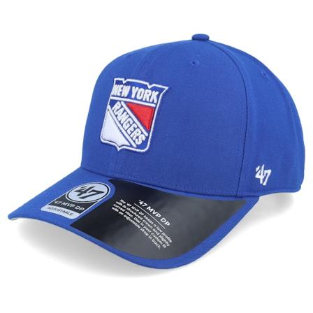 47 Brand - New York Rangers Cold Zone Mvp DP Royal Adjustable Adjustable Blue Cap - NHL @ Hatstore