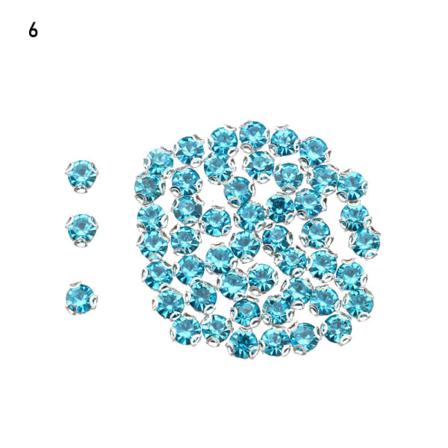 50st Mini Diamantknappar Gör-det-själv Docka Kläder 6 6