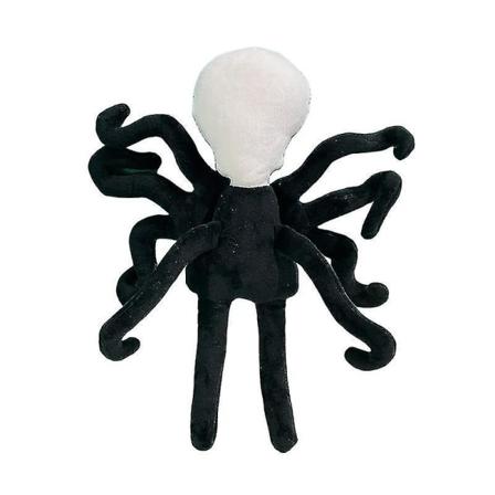 30cm Slenderman Plussjeleketøy Myk Slender Man Shy Guy Plussjedokke Skummel Søt Leke Horror Fiction Anime Leke Voksen Gave Hjemmedekor A