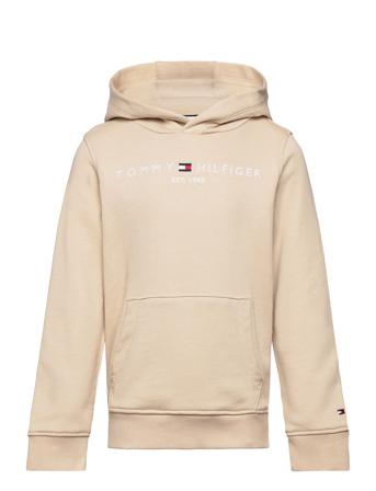 U Essential Hoodie Cream Tommy Hilfiger