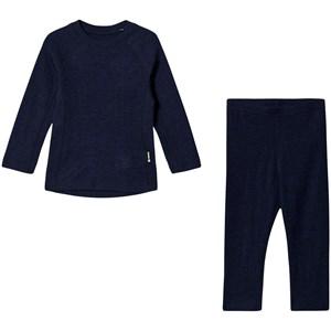 Reima 2-piece Navy Kinsei Baselayer Set - Baselayers - 110 CM - Navy