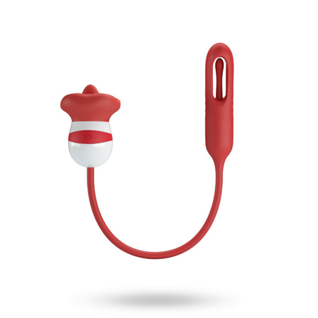 Romance Alyss Red Mouth Vibrator - Vuxen.se - Vibrator