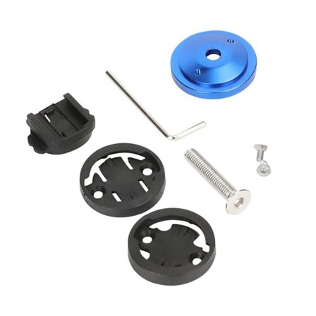 1Sæt Cykelcomputer Holder Speedometer Mount BLÅ BLÅ