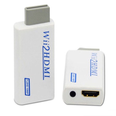 INF HDMI-adapter Kompatibel med Nintendo Wii – Full HD 1080p