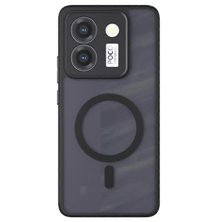Skal för Xiaomi Poco M7 Pro 5G Kompatibelt med MagSafe TPU + PC Matt Yta Touch Telefonskal