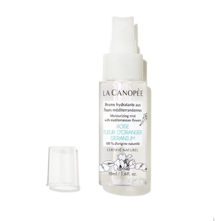 Kosteuttava sumute - LA CANOPEE - Appelsiinikukka - 50 ml - Raikas vesi - Kukkainen