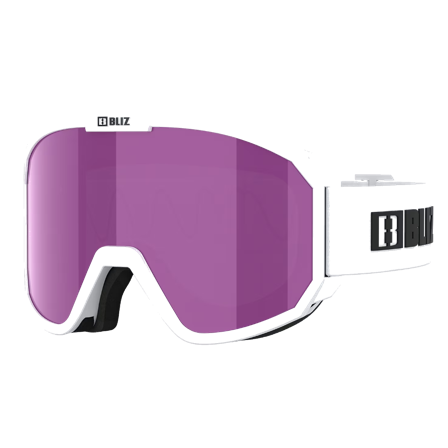 Bliz Rave Matt White Brown Pink