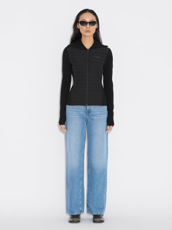 Holzweiler - Ultra-Light Padded Knit Jacket - Black - Womens - Large