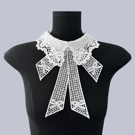 Fluga krage Avtagbar skjorta Kappa Fake False Collars