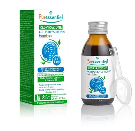 Puressentiel Respirazione Acti Pure Sciroppo Bambini 125ml