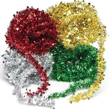 Dekorative minigarlands - Kreative kunstneriske genstande til jul