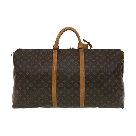 Louis Vuitton Vintage, Weekend Bags Bruin, unisex, Maat:ONE Size