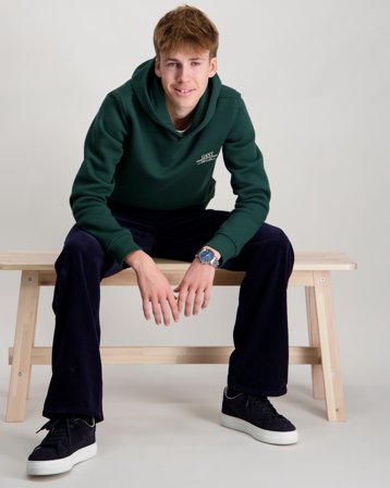 GANT GRAPHIC HOODIE Groen Hoodies Jongens - Kids Brand Store