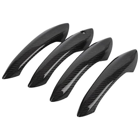 Ekte Karbonfiber Utvendig Dørhåndtak Beskyttelsesdeksel Trim For-BMW 5 6 7-serie F07 F10 F11