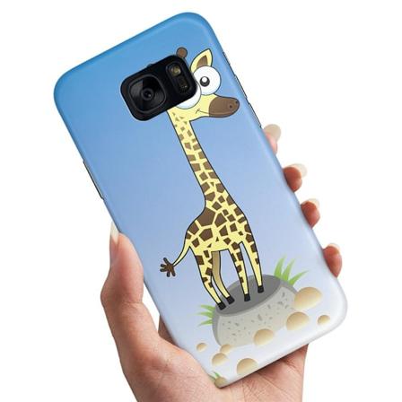 Samsung Galaxy S7 - Deksel/Mobildeksel Tegnet Giraff