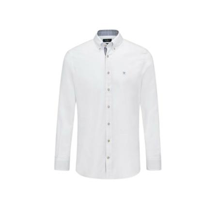 Hackett, Shirt Biały, Mężczyzna, Rozmiar: M