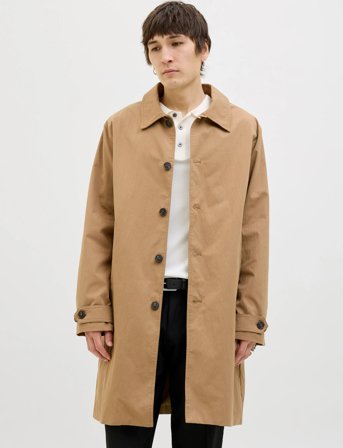 Jack & Jones Jprccmiles Mac Coat Sn - Beige - M