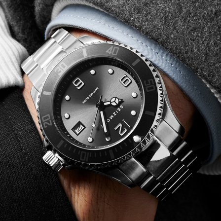 Orologio Daryl Tide in acciaio inossidabile per uomini - Orologi da polso