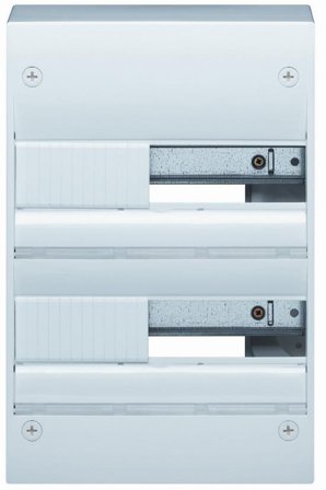 Hager GD213S Normkapsling utenpåliggende, IP30 2 x 13 moduler, Elfordeling & strømforsyning