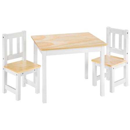 Tectake Sittgrupp För Barn Alice Vit