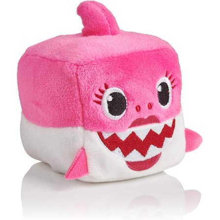 Baby Shark Sångkub, sjungande Daddy Shark Plysch, gosedjur för småbarn [DB]