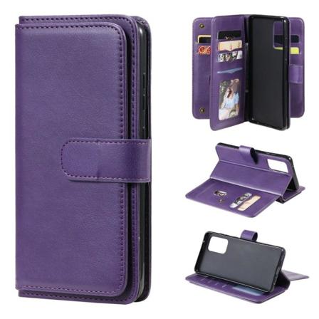 Samsung Galaxy A72 - Multifunktionellt Fodral - Lila Purple Lila
