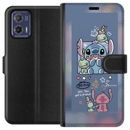 Motorola Moto G73 Tegnebogsetui Stitch Venner