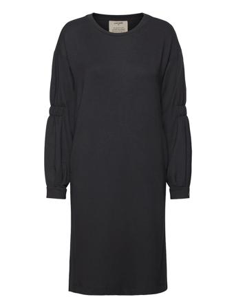 Crsalina Sweat Dress Black Cream
