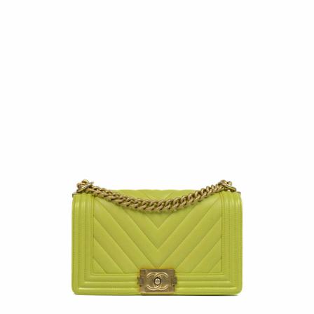 Chanel Vintage - Vintage Väskor - Grön - Dam - Storlek: One Size, Dam, Storlek: ONE SIZE