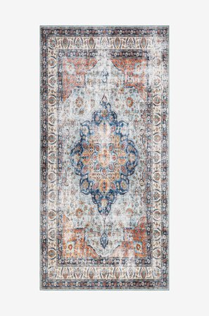 KM Home - Matto Tarfaya - Monivärinen - Sileät matot - 80X150 - - Homeroom