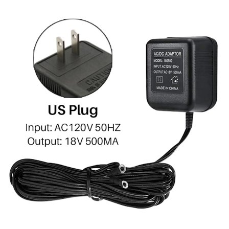 18V AC- power 220V-240V Transformatorladdare för Wifi Trådlös videodörrklocka IP-kamera Videointercomring