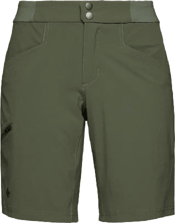 Black Diamond Women's Valley Shorts Women hiking shorts Green 10