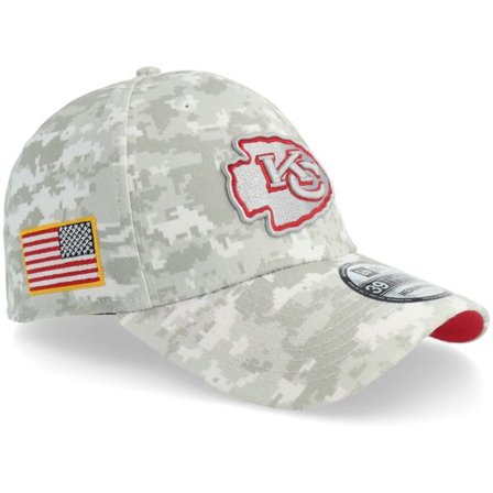 New Era - NFL Camo fitted Keps - Kansas City Chiefs NFL 39THIRTY Salute To Service Camo Fitted @ Hatstore