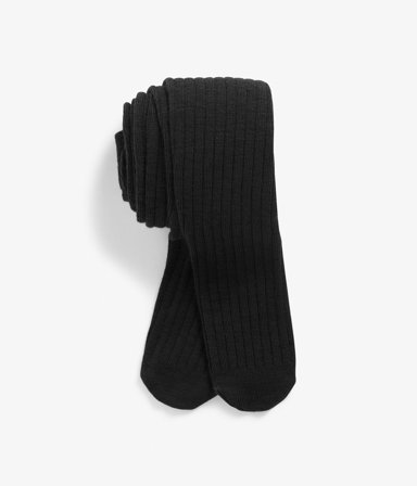 Kappahl | Rajstopy z mieszanki wełny | Czarne