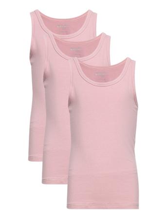 Decoy Girls 3-Pack Singlet T-shirts Sleeveless Vaaleanpunainen Decoy
