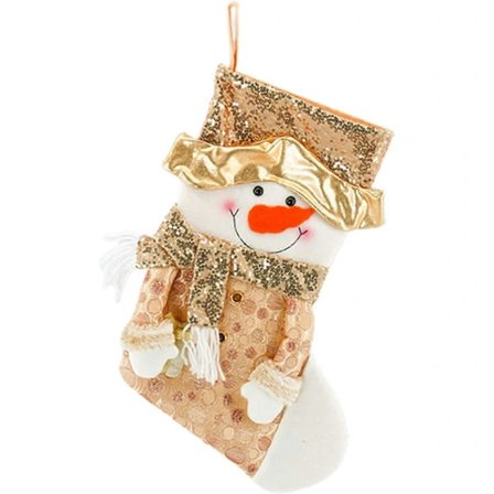 3D Luova Joulusukka Pehmeä Polyesteri Kodin Sisustus Lumimies