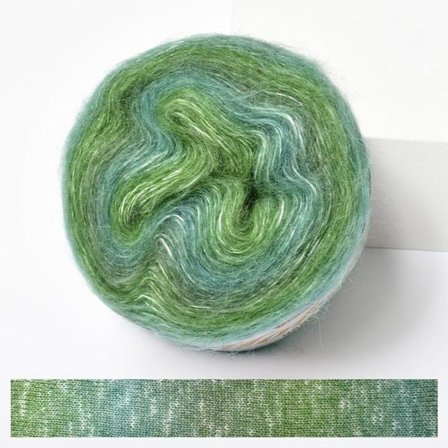 250M Rainbow Mohair Lanka Gradient Color Cake Lanka 03 03