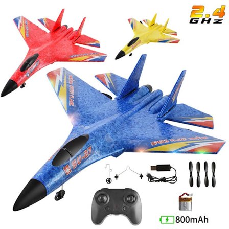 Su-27 Rc Foam Plane 2.4G radiostyret flyvemaskine